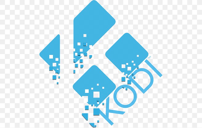 Kodi Logo Smart TV Television HDHomeRun, PNG, 500x521px, Kodi, Android Tv, Area, Blue, Brand Download Free