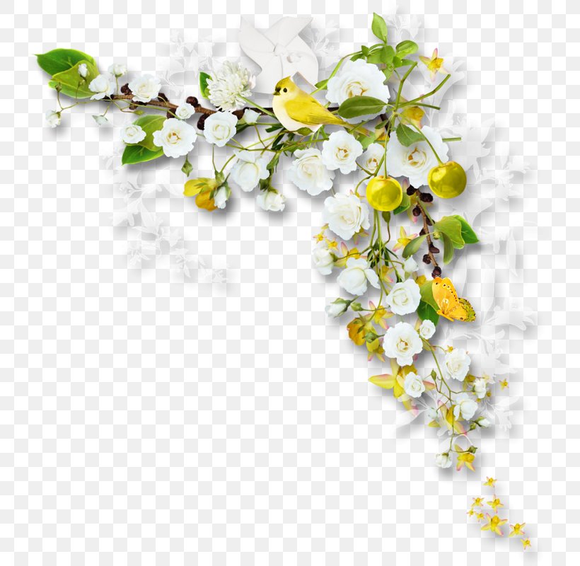 Picture Frames Flower Bouquet Clip Art, PNG, 745x800px, Picture Frames, Blossom, Branch, Catkin, Cherry Blossom Download Free