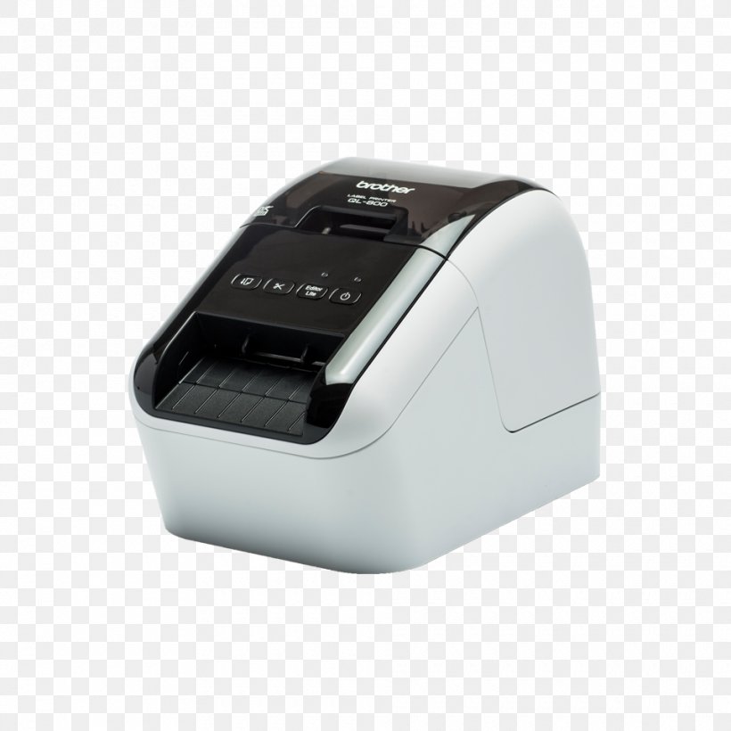 Label Printer Brother Industries Printing, PNG, 960x960px, Label Printer, Barcode Printer, Brother Industries, Brother Ptouch, Brother Ql800 Download Free