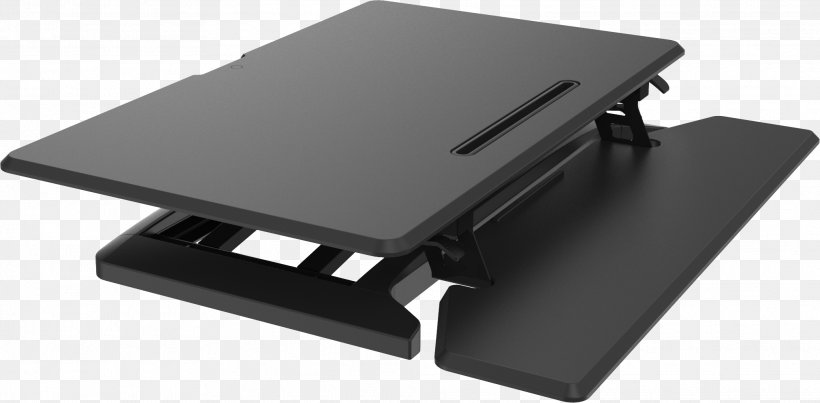 Standing Desk Computer Monitor Accessory Sit-stand Desk Table, PNG, 2024x997px, Standing Desk, Chair, Computer, Computer Accessory, Computer Monitor Accessory Download Free