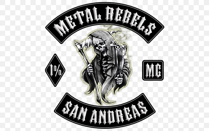 Embroidered Patch Motorcycle Club Emblem Organization, PNG, 512x512px, Embroidered Patch, Badge, Brand, Emblem, Grand Theft Auto Download Free