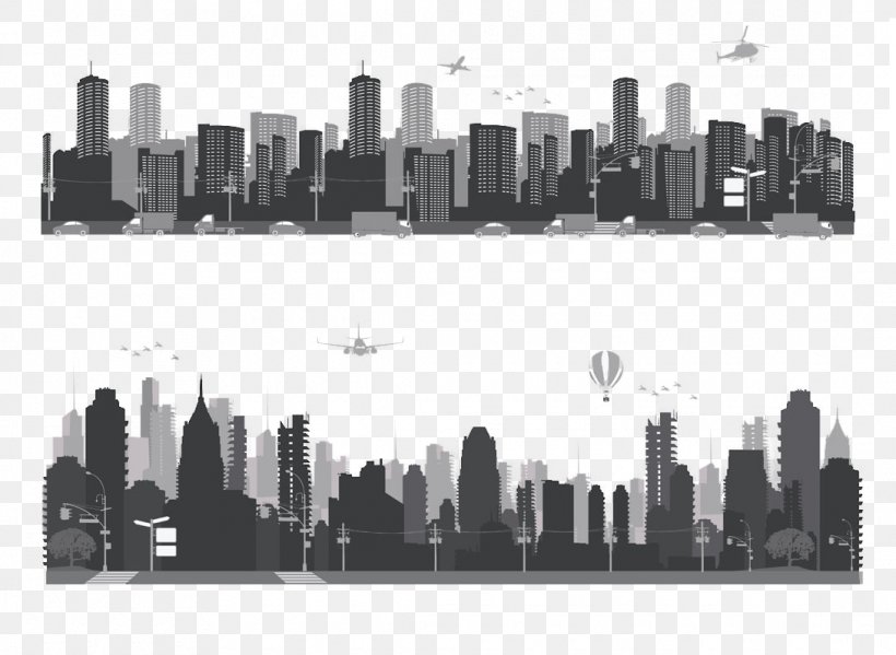 Architectural Engineering Skyline Building Silhouette, PNG, 1090x797px, Architectural Engineering, Black And White, Brand, Building, City Download Free
