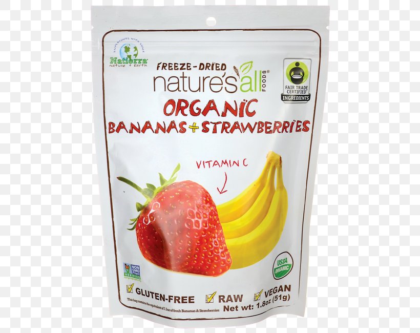 Strawberry Organic Food Banana Chip, PNG, 650x650px, Strawberry, Aroma Compound, Banana, Banana Chip, Cream Download Free