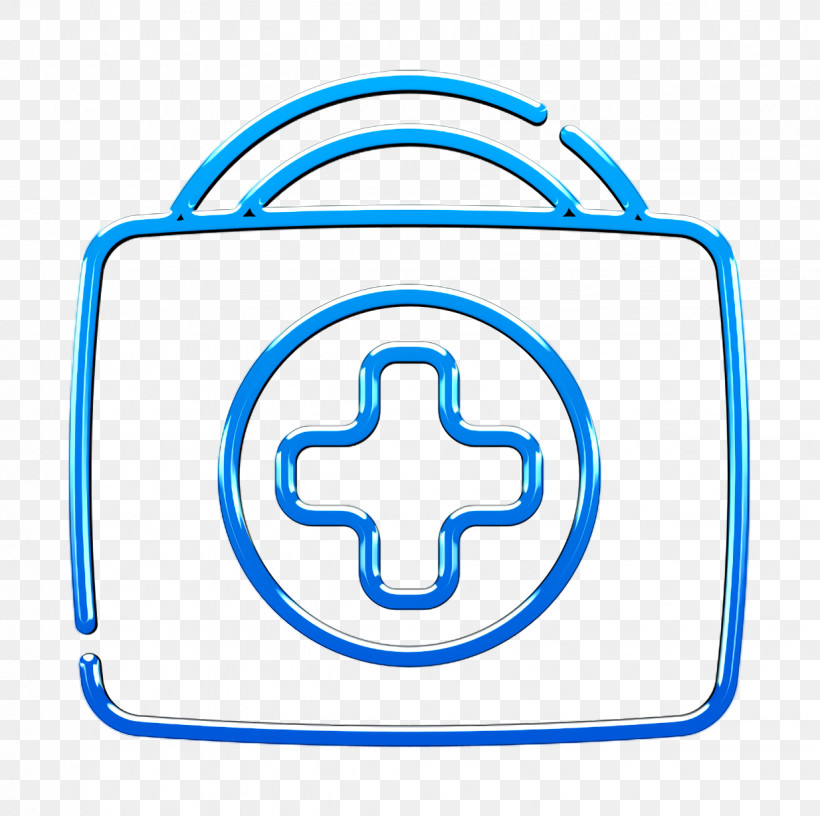 First Aid Kit Icon Doctor Icon Summer Camp Icon, PNG, 1234x1228px, First Aid Kit Icon, Bag, Doctor Icon, Electric Blue, Line Download Free