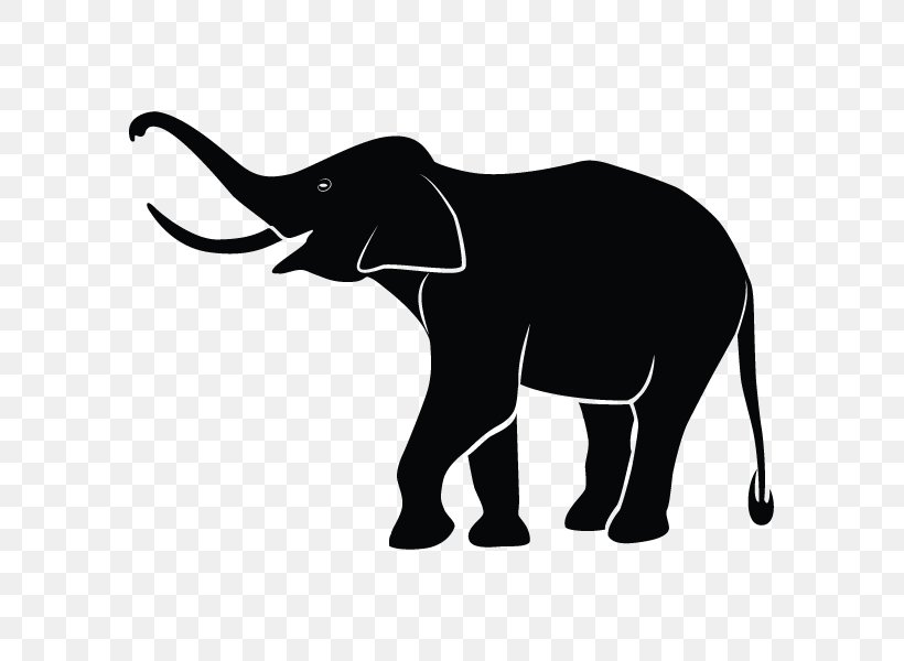 Asian Elephant Elephantidae Clip Art, PNG, 600x600px, Asian Elephant, African Elephant, Black And White, Cattle Like Mammal, Cdr Download Free