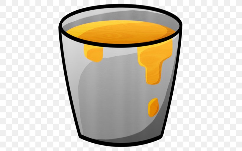 Cup Tableware Yellow Mug, PNG, 512x512px, Minecraft, Bucket, Coffee Cup, Cup, Drinkware Download Free