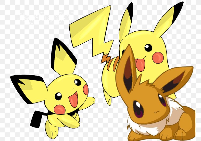 Pikachu Bulbasaur Eevee Charmander Pichu, PNG, 775x575px, Pikachu, Animal Figure, Animated Cartoon, Animation, Art Download Free