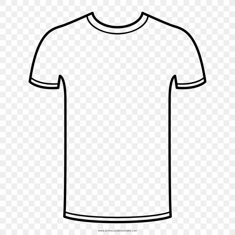 T-shirt Drawing Coloring Book Sleeve, PNG, 1000x1000px, Tshirt, Area, Black, Black And White, Child Download Free