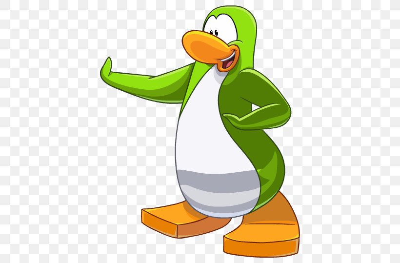 Club Penguin Little Penguin Green Yellow-eyed Penguin, PNG, 645x539px, Penguin, Beak, Bird, Club Penguin, Duck Download Free
