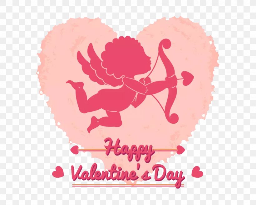 Cupid And Psyche Valentines Day Arrow Clip Art, PNG, 1024x819px, Watercolor, Cartoon, Flower, Frame, Heart Download Free