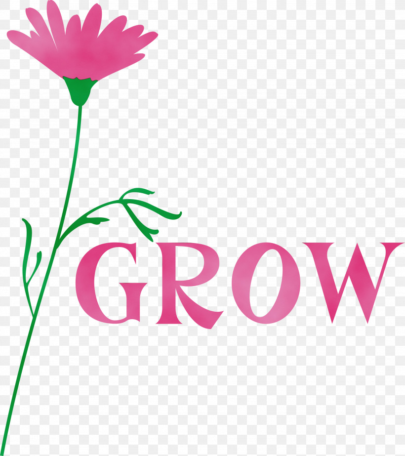 Floral Design, PNG, 2664x3000px, Grow, Cut Flowers, Floral Design, Flower, Logo Download Free