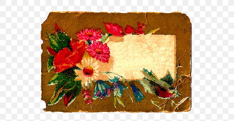 Paper Floral Design Label Image, PNG, 593x425px, Paper, Antique, Art, Cake, Edge Download Free