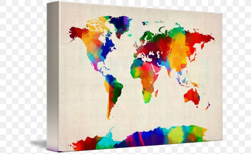 World Map Vector Map Road Map, PNG, 650x504px, World, Acrylic Paint, Art, Artwork, Border Download Free
