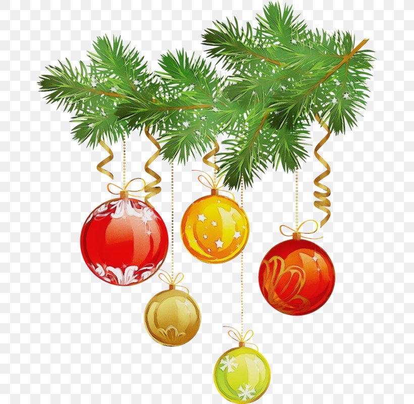 Christmas Tree, PNG, 674x800px, Watercolor, Branch, Christmas Decoration, Christmas Ornament, Christmas Tree Download Free