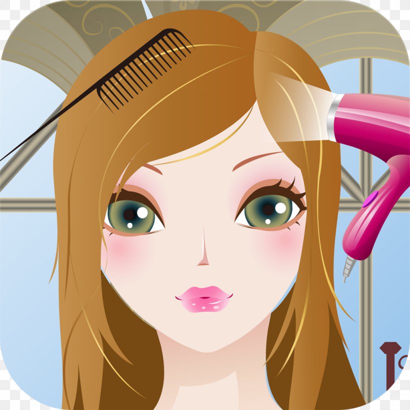 Eyebrow Long Hair Eyelash, PNG, 1024x1024px, Watercolor, Cartoon, Flower, Frame, Heart Download Free