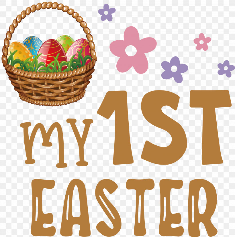 My 1st Easter Easter Baskets Easter Day, PNG, 2969x3000px, My 1st Easter, Basket, Easter Baskets, Easter Day, Gift Download Free