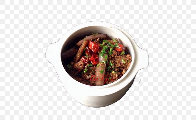 Asian Cuisine Minced Pork Rice Stew Eggplant, PNG, 500x500px, Asian Cuisine, Asian Food, Cooking, Dish, Eggplant Download Free