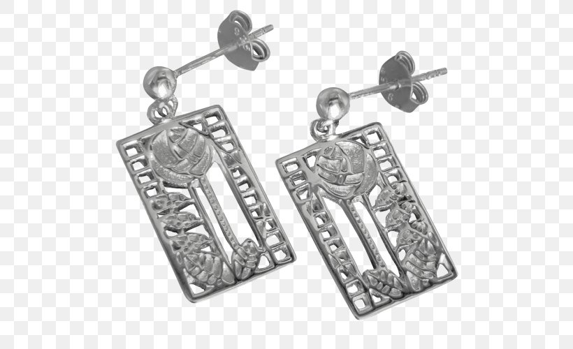 Earring Pendant Silver Symbol Jewellery, PNG, 500x500px, Earring, Black And White, Body Jewellery, Body Jewelry, Earrings Download Free