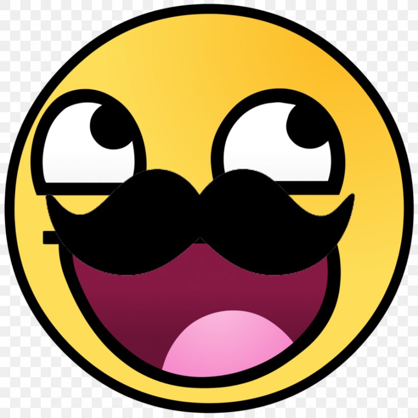 Smiley Face Moustache Emoticon Clip Art, PNG, 894x894px, Smiley, Avatar, Emoji, Emoticon, Face Download Free