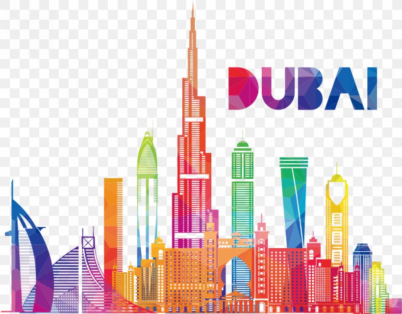 Burj Khalifa Skyscraper Royalty-free Illustration, PNG, 917x716px, Burj Khalifa, Building, City, Dubai, Illustration Download Free