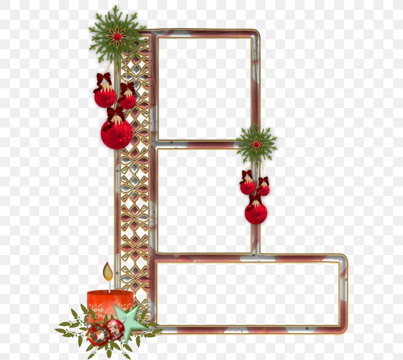 Christmas Day Christmas Ornament Image Picture Frames Santa Claus, PNG, 600x734px, Christmas Day, Christmas Decoration, Christmas Ornament, Decorative Arts, Holly Download Free