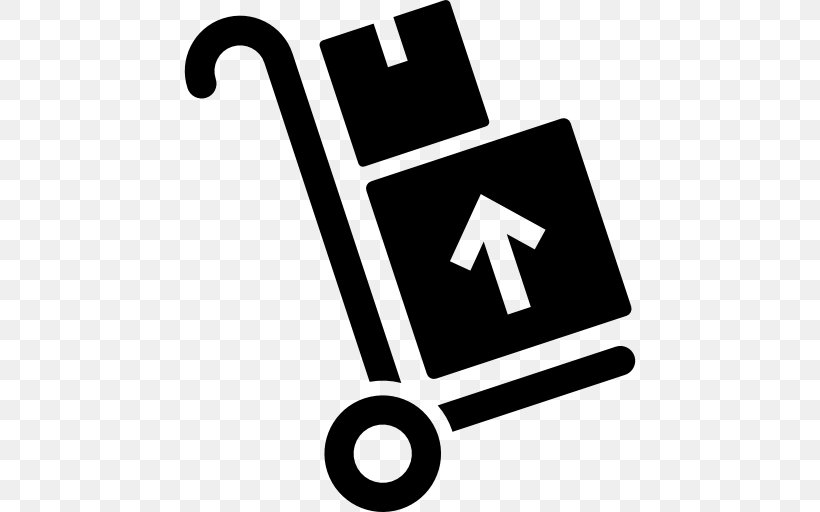 Package Delivery Hand Truck, PNG, 512x512px, Delivery, Area, Black And White, Brand, Cart Download Free