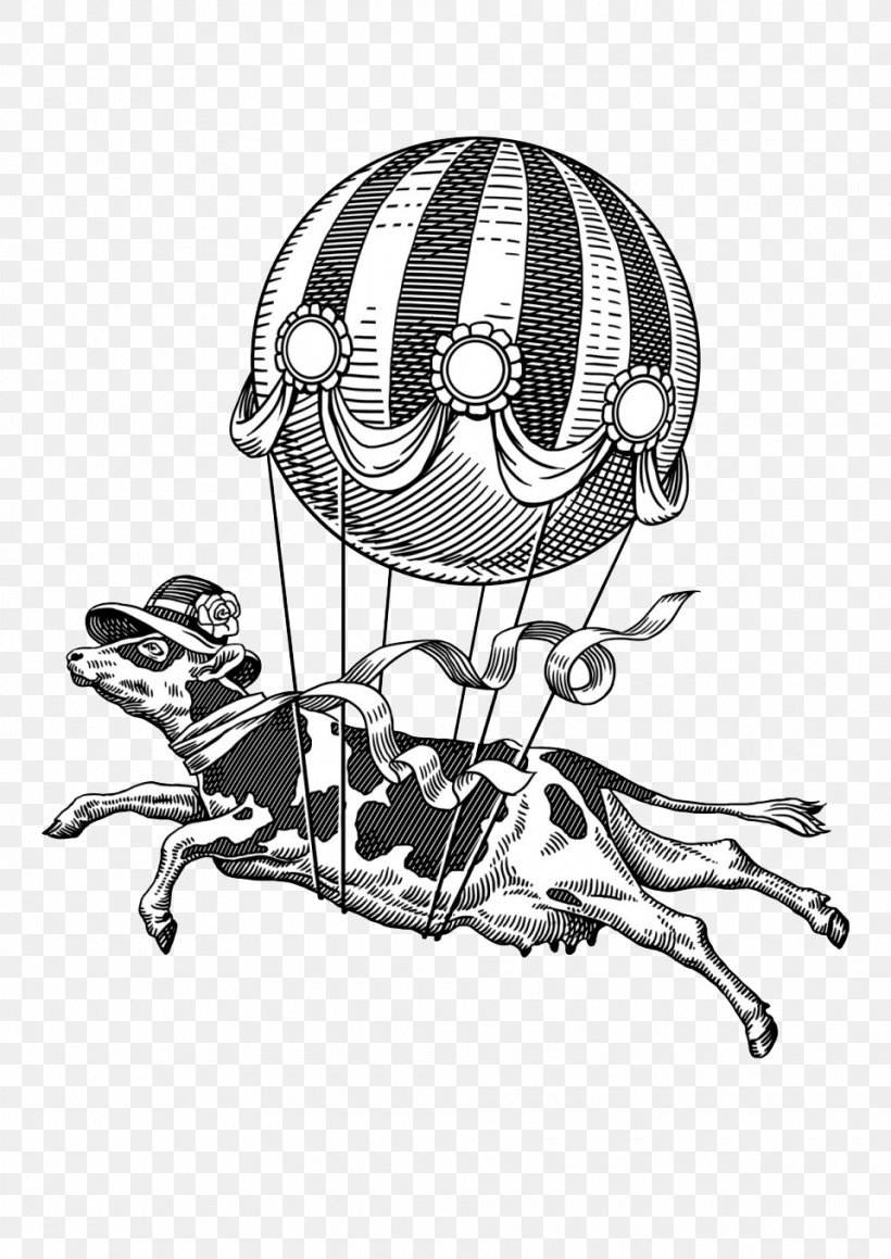 Dog Puppy Black And White Balloon, PNG, 960x1357px, Dog, Art, Ballonnet, Balloon, Black Download Free