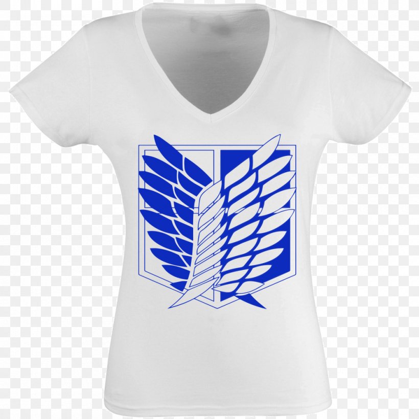 T-shirt A.O.T.: Wings Of Freedom Armin Arlert Attack On Titan Mikasa Ackerman, PNG, 1000x1000px, Watercolor, Cartoon, Flower, Frame, Heart Download Free