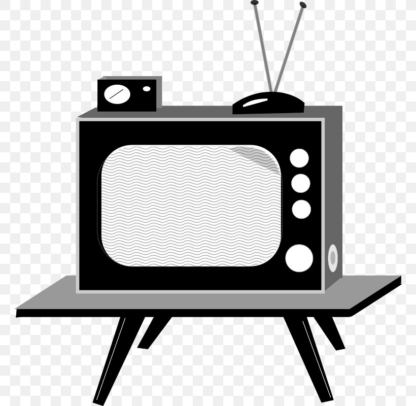 Television Clip Art, PNG, 764x800px, Television, Art, Black, Black And White, Broadcasting Download Free
