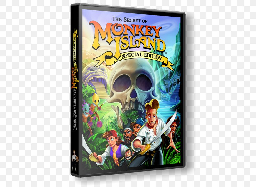 The Secret Of Monkey Island: Special Edition Monkey Island 2: LeChuck's Revenge Video Game, PNG, 440x600px, Secret Of Monkey Island, Adventure Game, Dvd, Fiction, Film Download Free