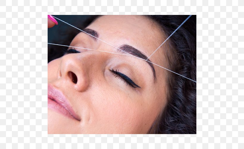 Threading Eyebrow Beauty Parlour Hair Removal Day Spa, PNG, 500x500px, Threading, Beauty, Beauty Parlour, Cheek, Chin Download Free