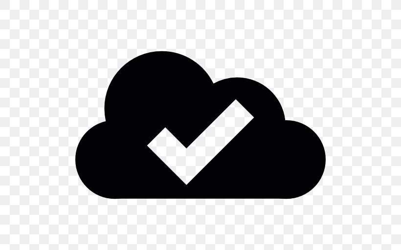 Download Symbol Check Mark Cloud, PNG, 512x512px, Symbol, Area, Black And White, Brand, Check Mark Download Free