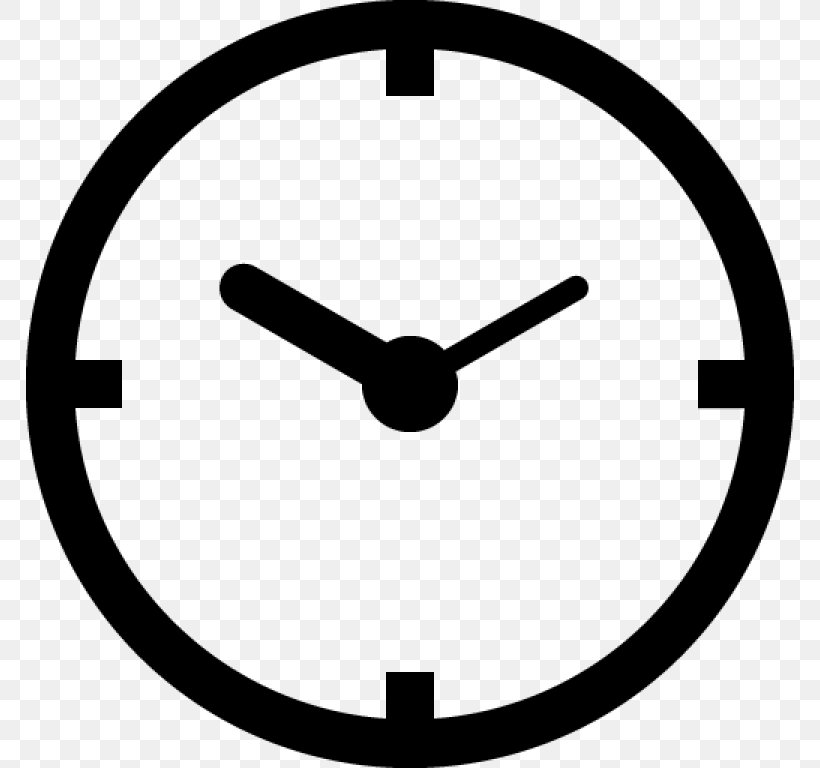 Clock, PNG, 768x768px, Alarm Clocks, Black And White, Button, Clock, Icon Design Download Free