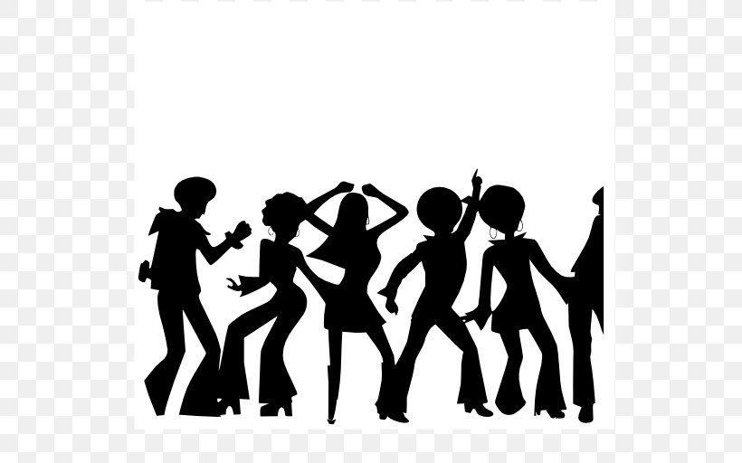 Dance Party Clip Art, PNG, 600x512px, Dance, Black And White, Dance Party, Disc Jockey, Disco Download Free