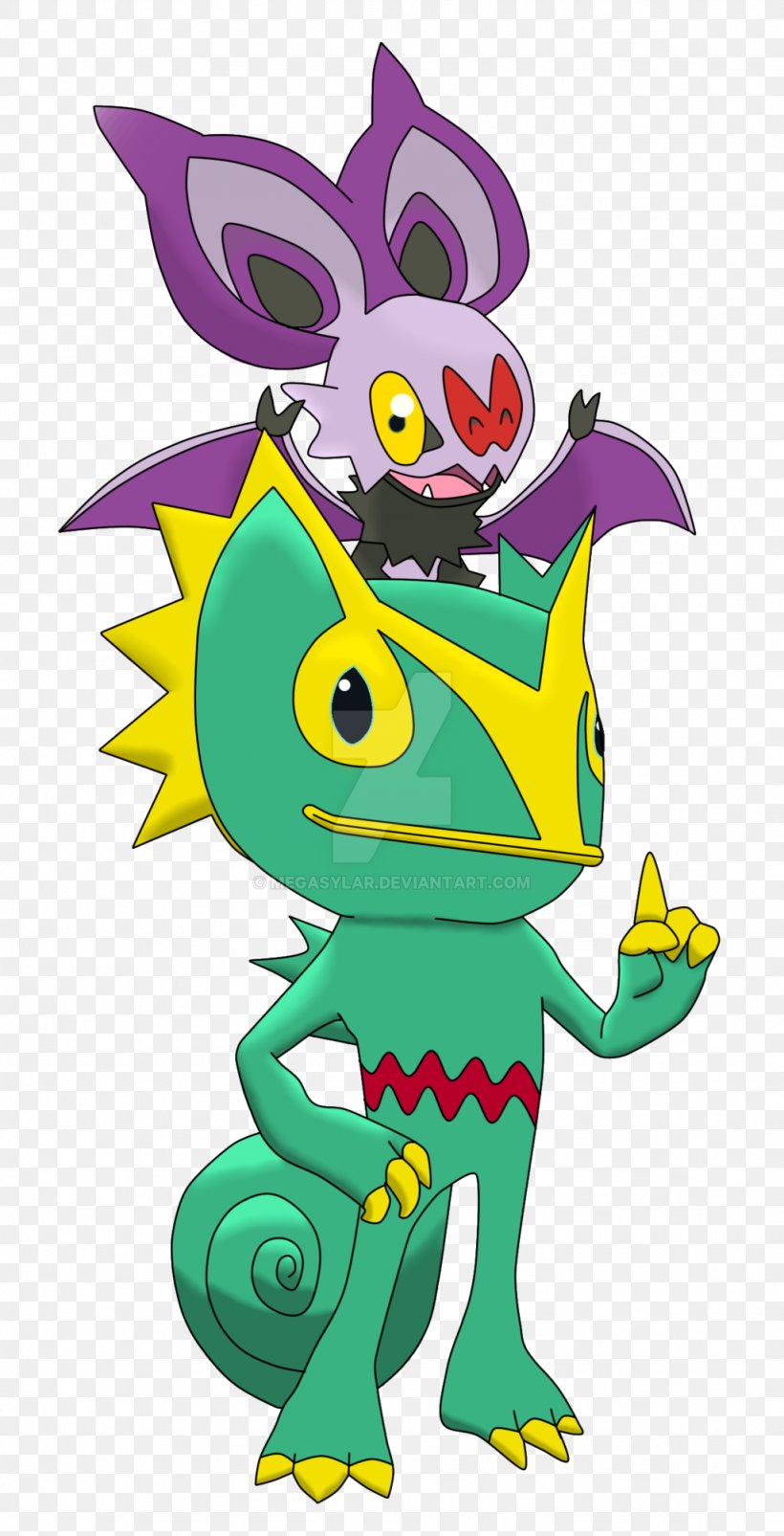 Yooka-Laylee Kecleon Art Pokémon Xbox One, PNG, 1024x2005px, Yookalaylee, Art, Banjokazooie, Cartoon, Character Download Free