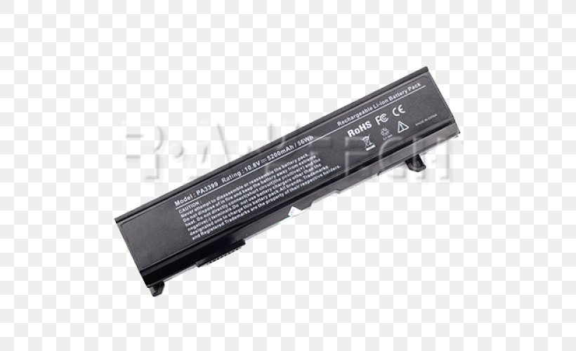 Battery Laptop AC Adapter, PNG, 500x500px, Battery, Ac Adapter, Adapter, Computer Component, Electronic Device Download Free