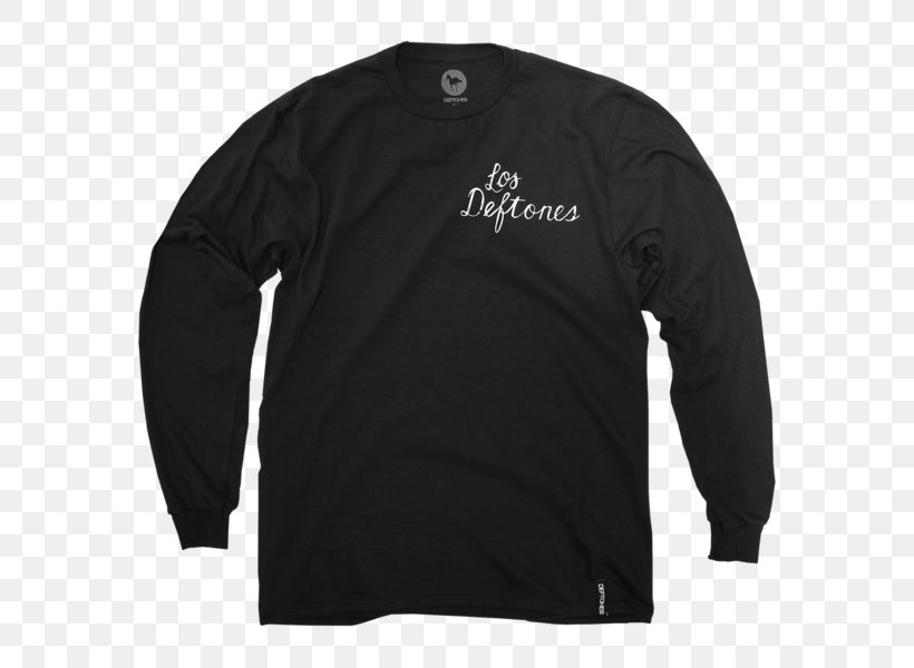 Long-sleeved T-shirt Long-sleeved T-shirt Deftones Sweater, PNG, 600x600px, Tshirt, Active Shirt, Black, Brand, Casual Attire Download Free