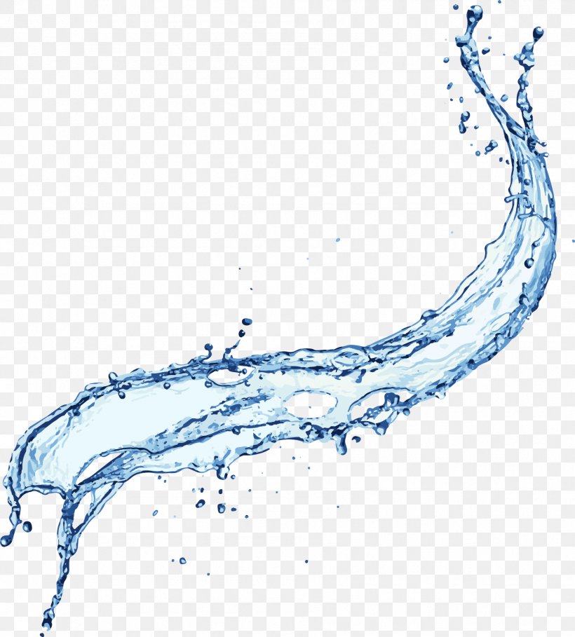 Small Fresh Blue Flow, PNG, 1799x1996px, Water, Area, Drawing, Drop, Illustration Download Free