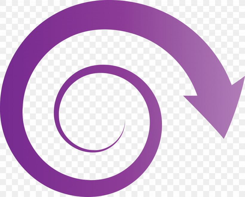 Spiral Arrow, PNG, 3000x2417px, Spiral Arrow, Area, Meter, Purple Download Free