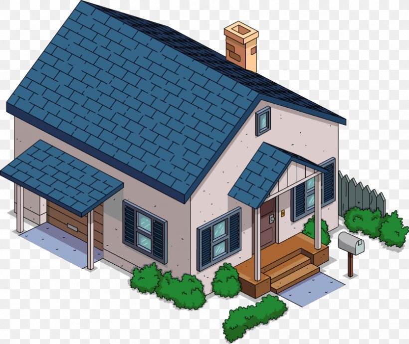 The Simpsons: Tapped Out Bart Simpson Cletus Spuckler Sideshow Bob The Simpsons House, PNG, 835x703px, Simpsons Tapped Out, Bart Simpson, Building, Cletus Spuckler, Cottage Download Free