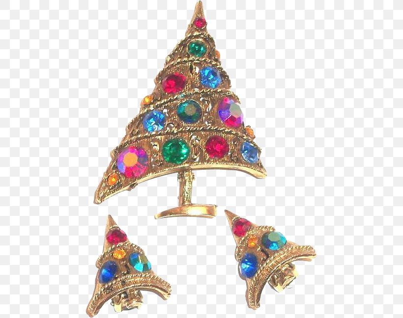 Brooch Christmas Ornament Earring Christmas Tree Imitation Gemstones & Rhinestones, PNG, 648x648px, Brooch, Brass, Charms Pendants, Christmas, Christmas Decoration Download Free
