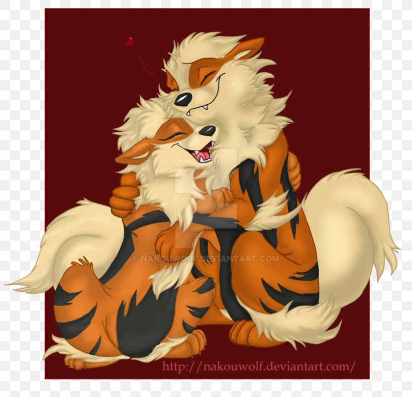 Lion Arcanine Pokémon Growlithe Drawing, PNG, 1024x990px, Watercolor, Cartoon, Flower, Frame, Heart Download Free