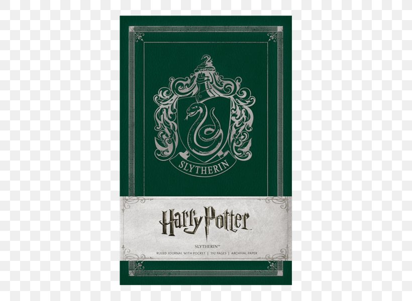 Harry Potter: Slytherin Ruled Notebook Slytherin House Harry Potter: Slytherin Hardcover Ruled Journal Harry Potter And The Philosopher's Stone, PNG, 600x600px, Slytherin House, Book, Brand, Green, Gryffindor Download Free