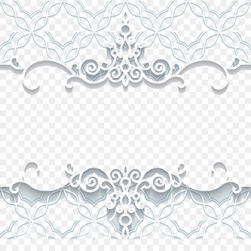 Microsoft PowerPoint Software Motif Pattern, PNG, 1024x1024px, Microsoft Powerpoint, Area, Black And White, Border, Lace Download Free