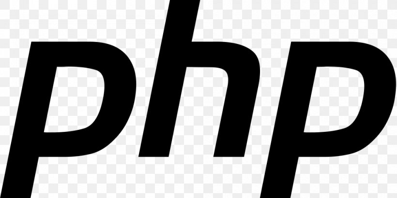 PHP Front And Back Ends, PNG, 1000x500px, Php, Black And White, Brand, Codeigniter, Front And Back Ends Download Free