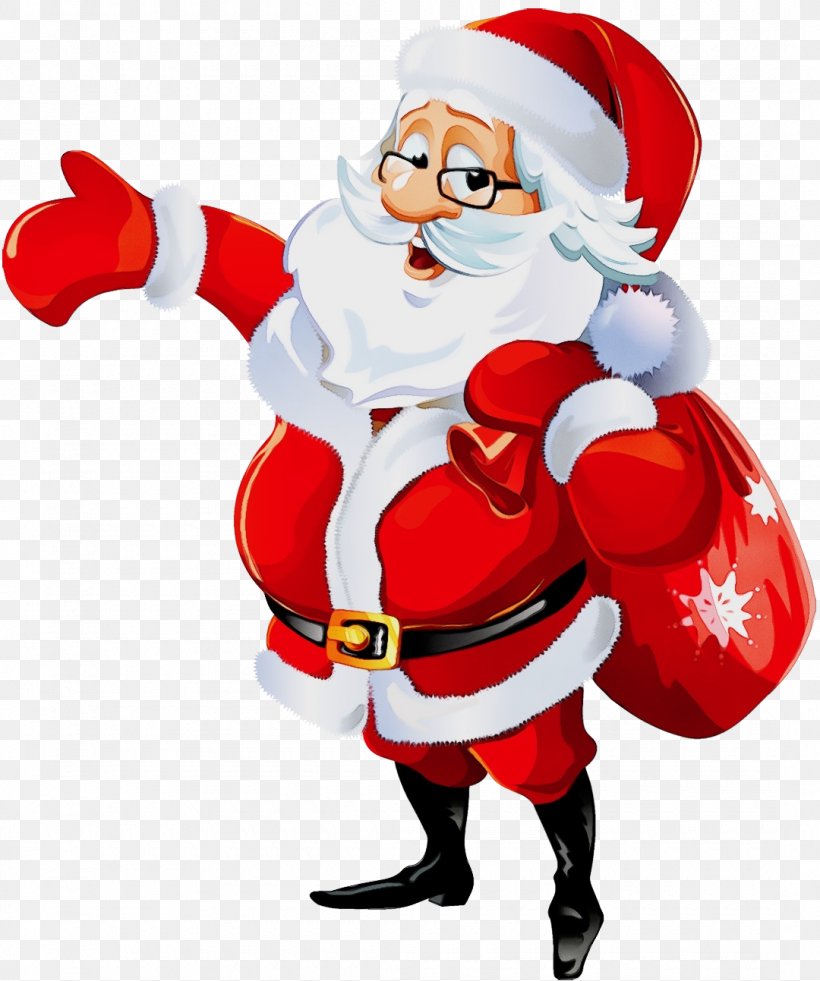 Santa Claus Cartoon, PNG, 1080x1293px, Watercolor, Cartoon, Christmas, Christmas Day, Fictional Character Download Free