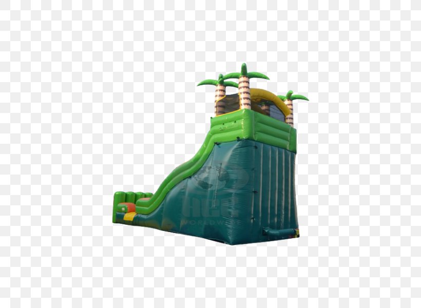 Tiki Island Inflatable Bouncers Water Slide Playground Slide, PNG, 600x600px, Tiki Island, Chute, Green, Industry, Inflatable Download Free
