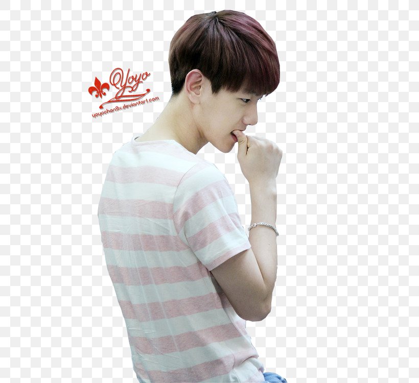 Baekhyun EXO Fan Fiction K-pop, PNG, 500x750px, Baekhyun, Arm, Brown Hair, Chanyeol, Cheek Download Free