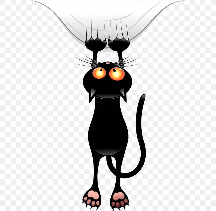 Black Cat Kitten Mouse Clip Art, PNG, 589x800px, Cat, Beak, Black Cat, Carnivoran, Cartoon Download Free