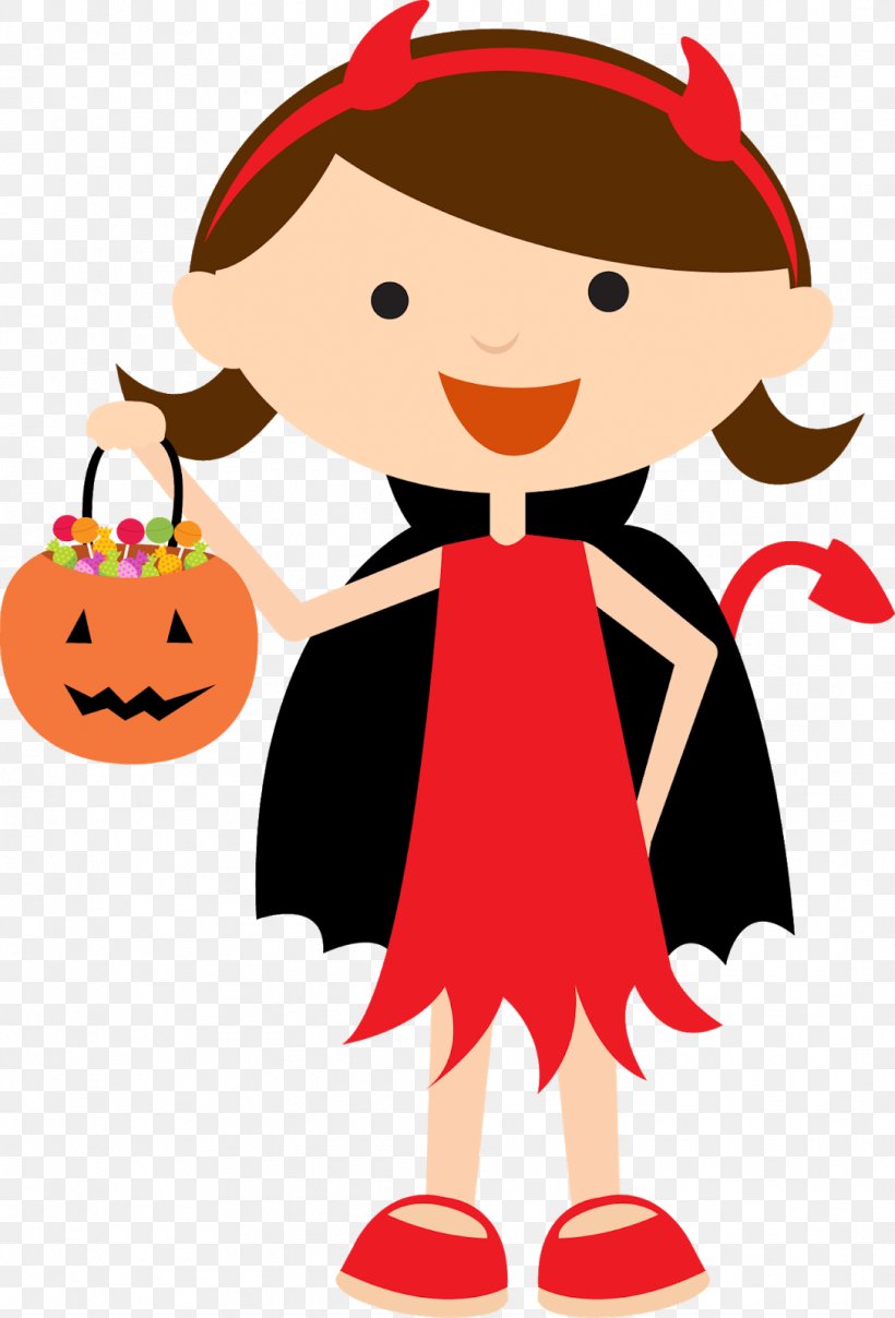 Halloween Trick-or-treating Clip Art, PNG, 1086x1600px, Watercolor, Cartoon, Flower, Frame, Heart Download Free